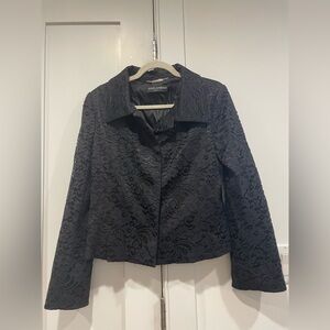 Dolce & Gabbana Black Lace Jacket Size 48